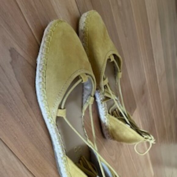 Franco Sarto Dream Suede Lace Espadrilles size 7 - Picture 8 of 13